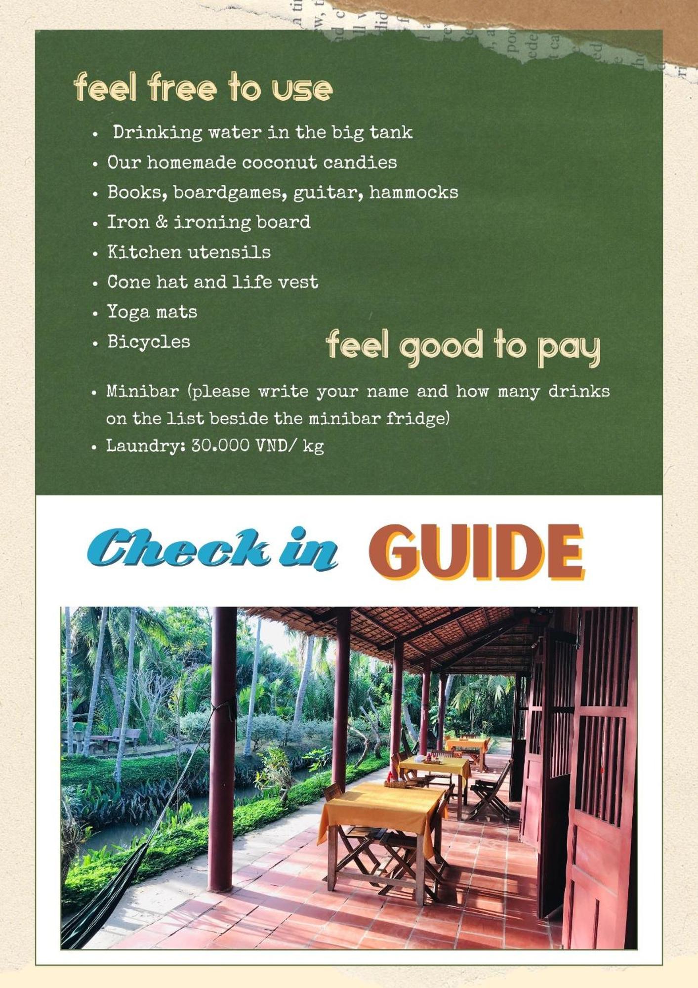 Ba Danh Homestay & Kitchen - Ben Tre Mekong Eksteriør billede