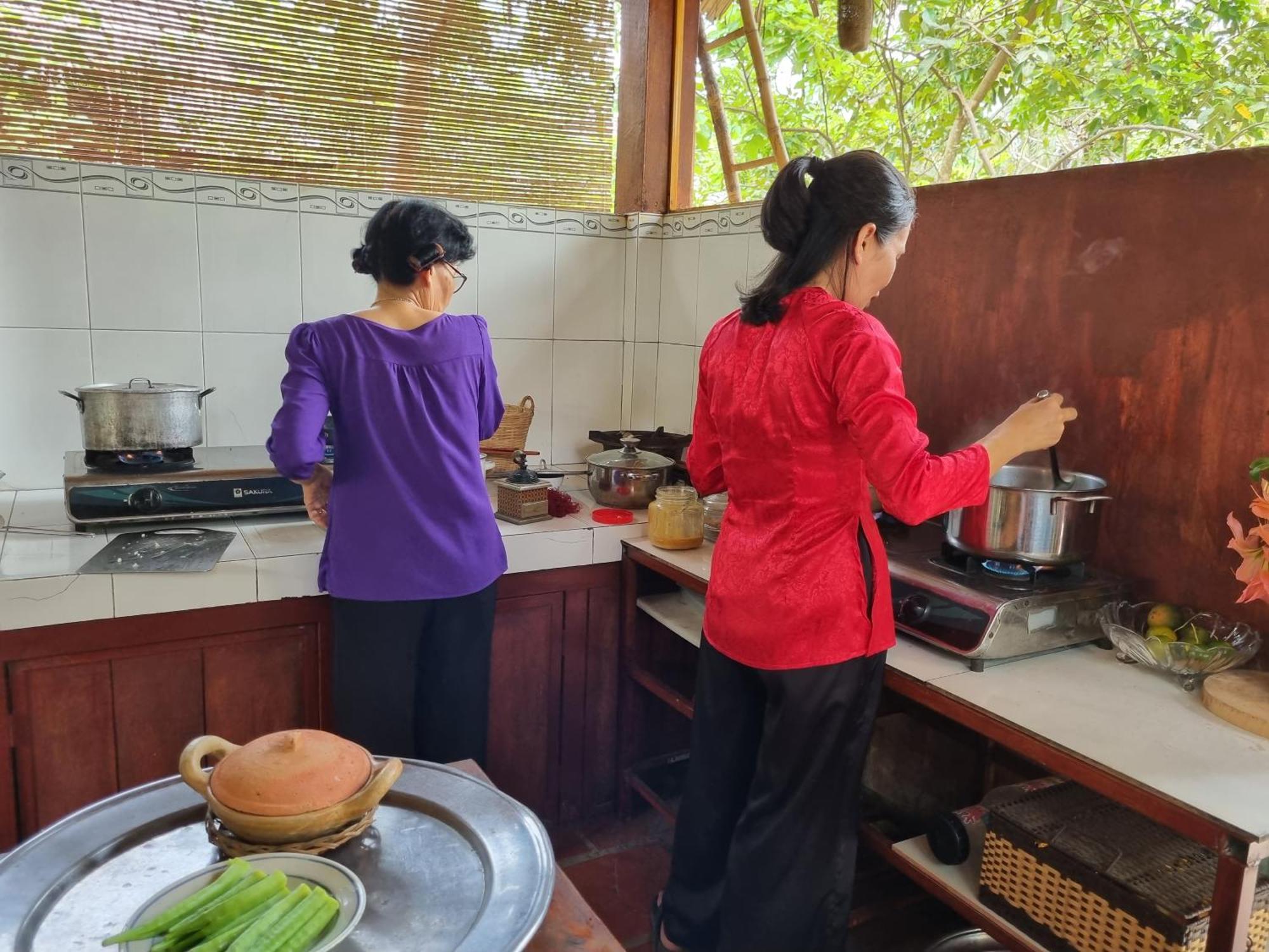 Ba Danh Homestay & Kitchen - Ben Tre Mekong Eksteriør billede